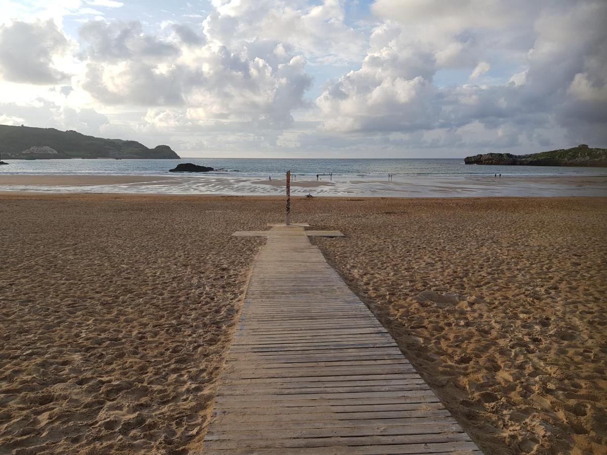 Luminoso Apartamento Playa Ris Con Garaje Noja Exterior foto